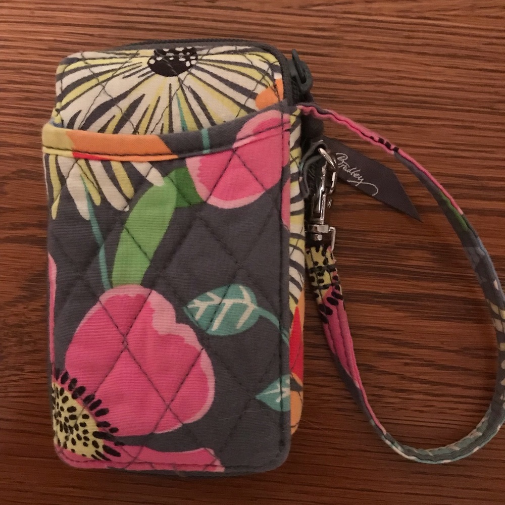 💐 Vera Bradley Wristlet - Jazzy Blooms 💐